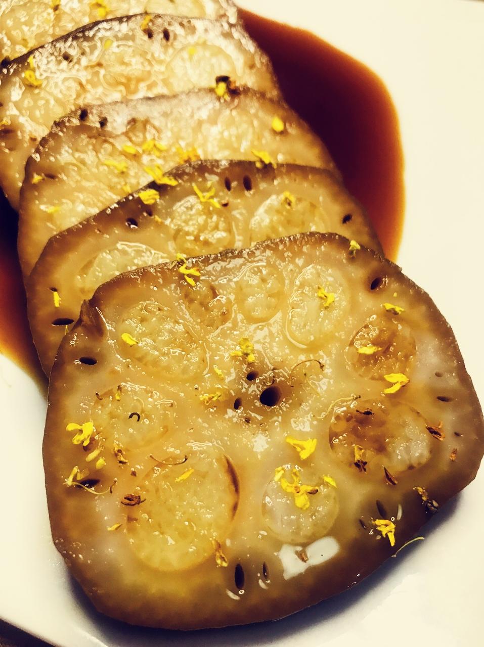 桂花糯米藕的做法