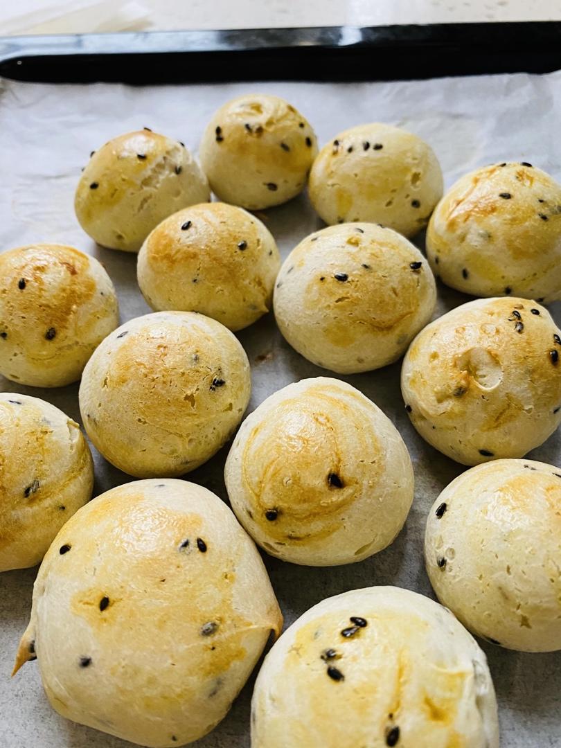 拒绝预拌粉的麻薯面包