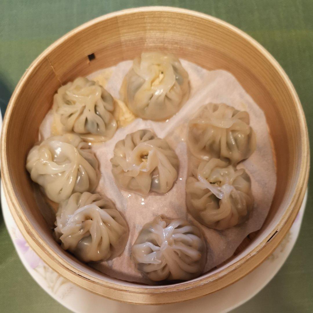 满满汁水的肉馅