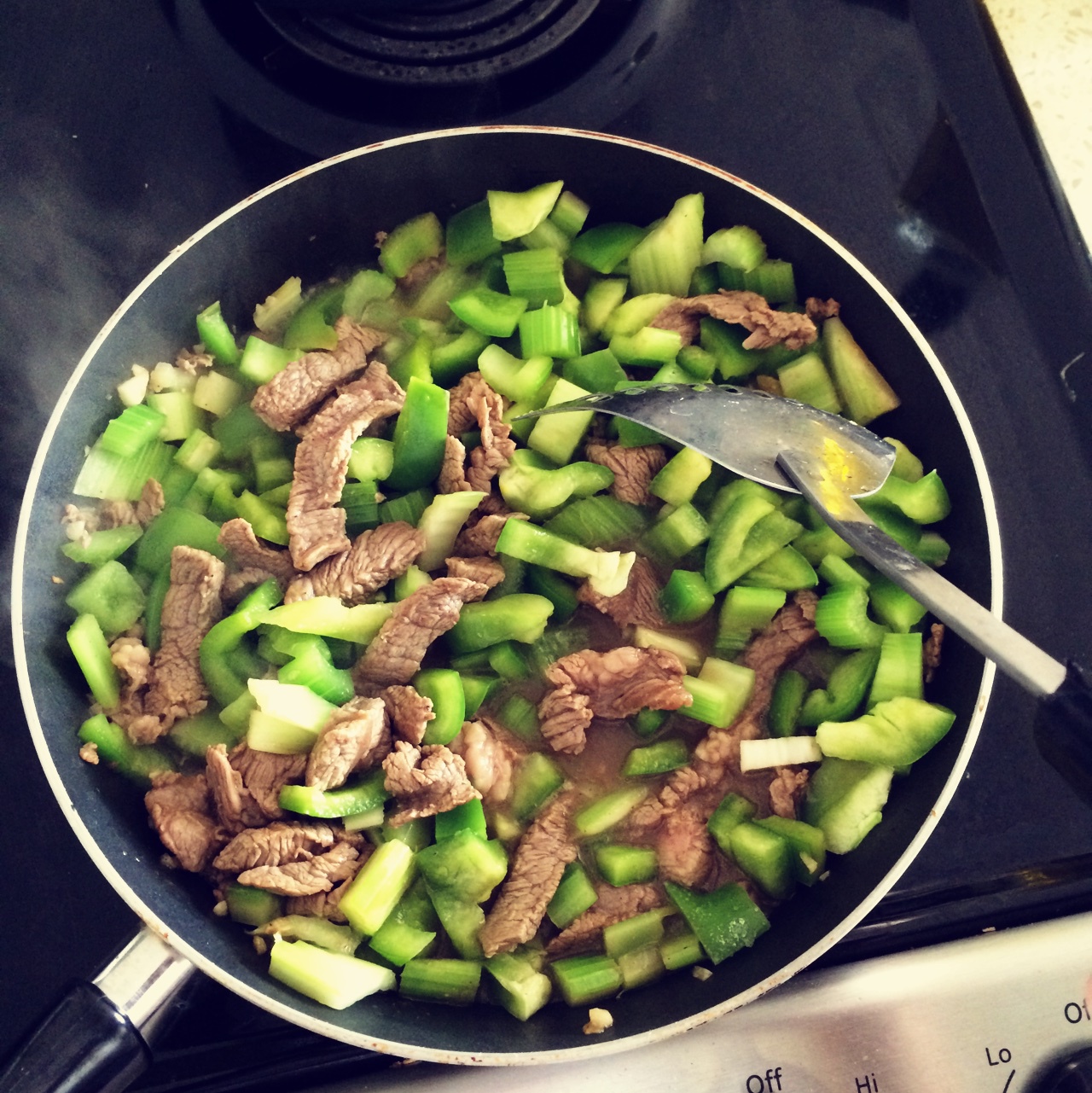 青椒牛肉