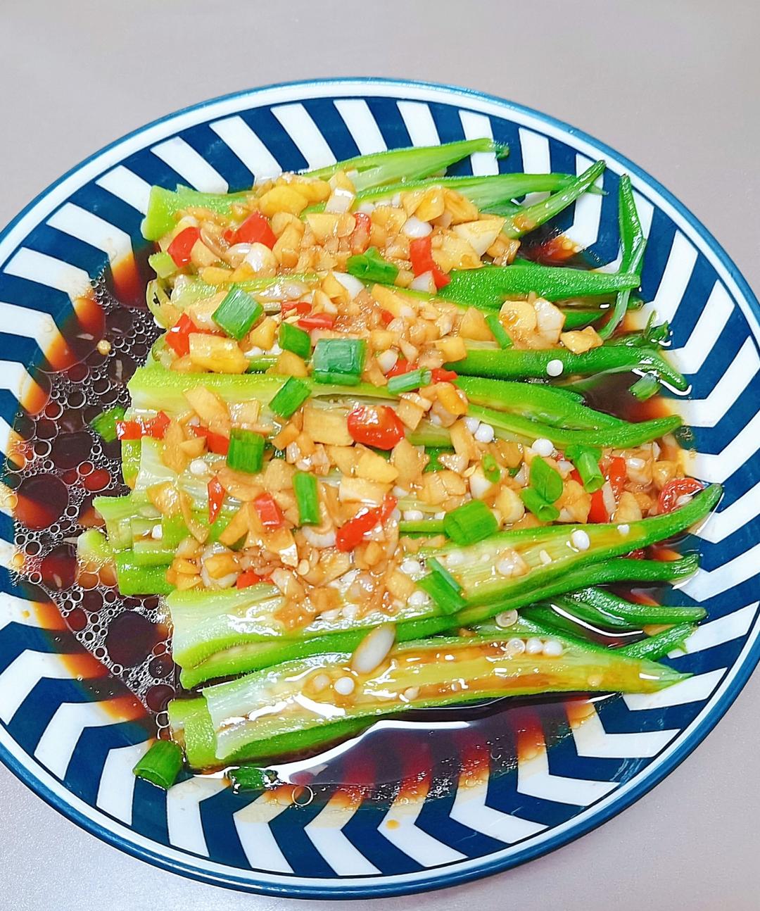 蒜蓉秋葵