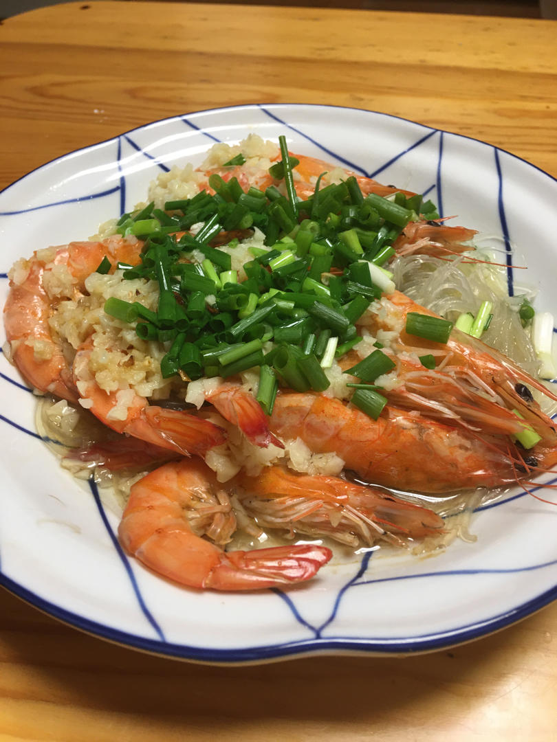 蒜蓉粉丝蒸大虾