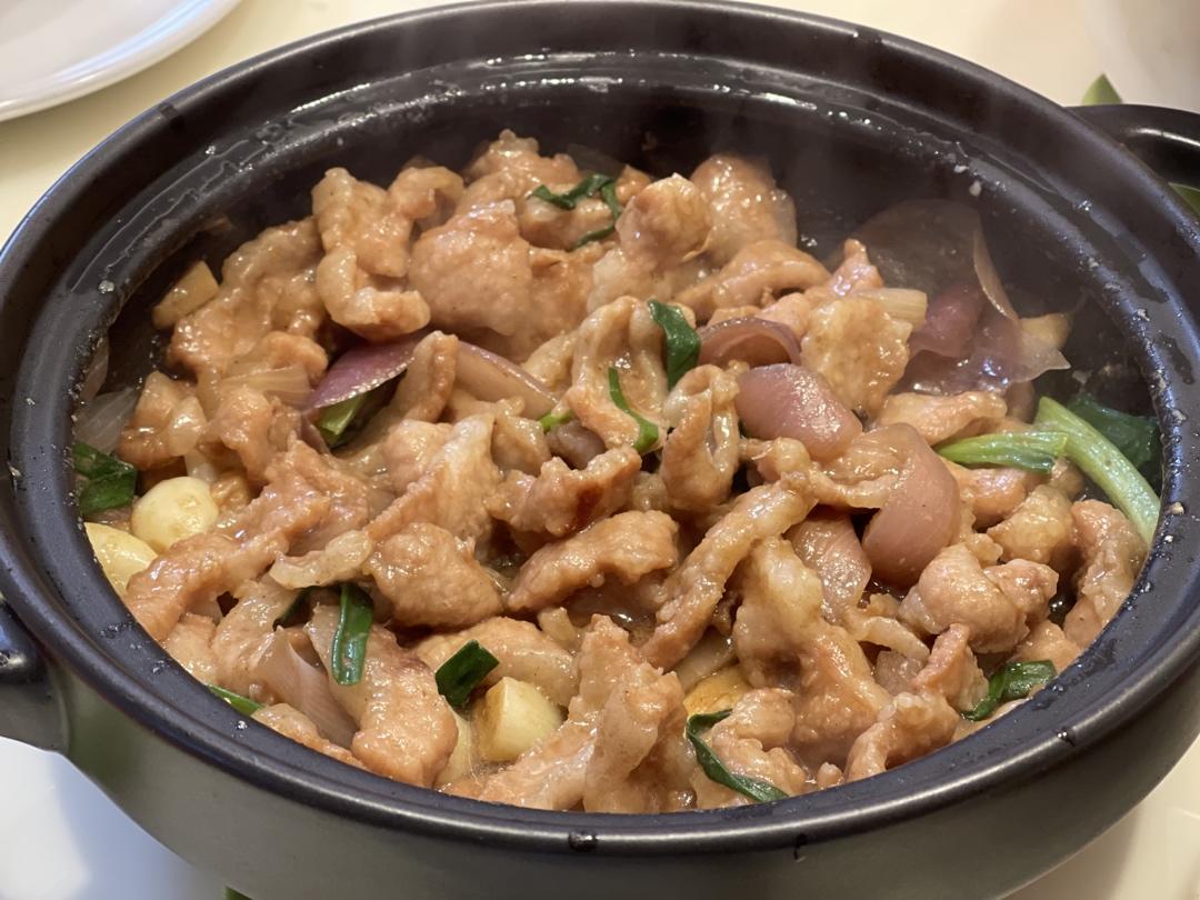 生焗猪颈肉