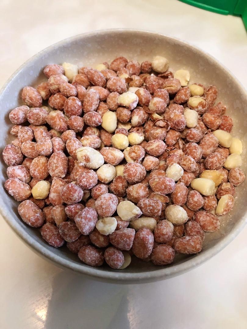 糖霜花生（花生粘）详细动图教你挂霜又薄又均匀的技巧