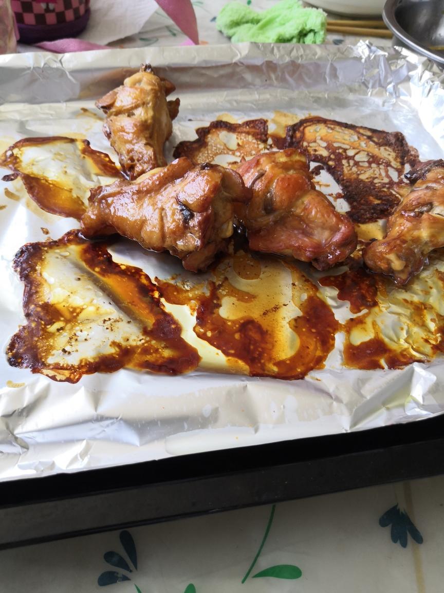 烤箱美食～烤鸡腿烤翅根