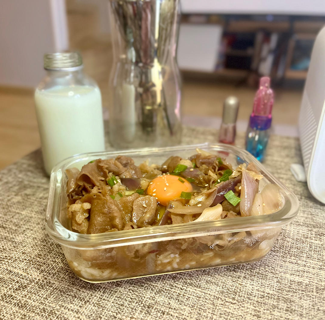 💕100%成功!!!🍱招牌肥牛饭专门店秘方·秒杀日本吉野家食其家！日式多汁牛肉饭 /嫩肥牛盖饭/牛肉饭/肥牛丼（超简单快速完美版）✨
