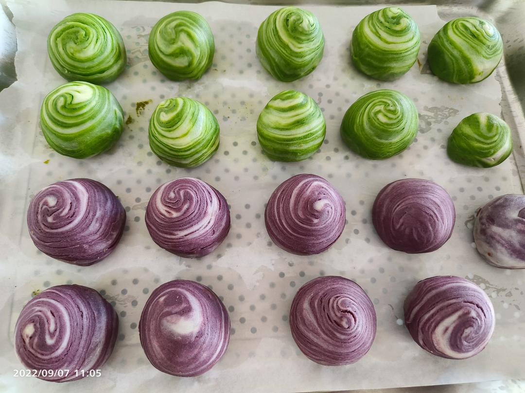 快手大包酥 彩虹酥、蛋黄酥、螺旋酥--手法适合量产 全程视频教学