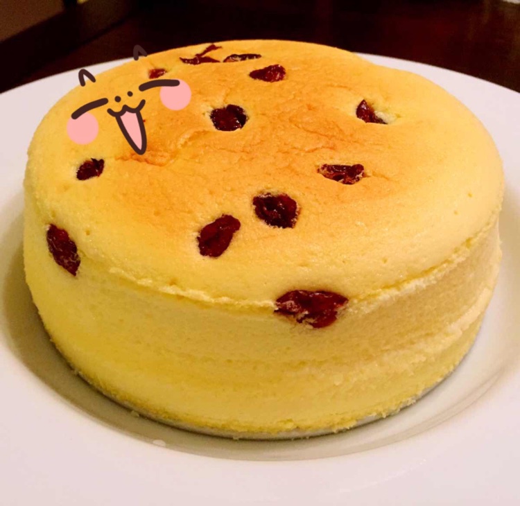 轻乳酪芝士蛋糕6寸#皮黑森林#