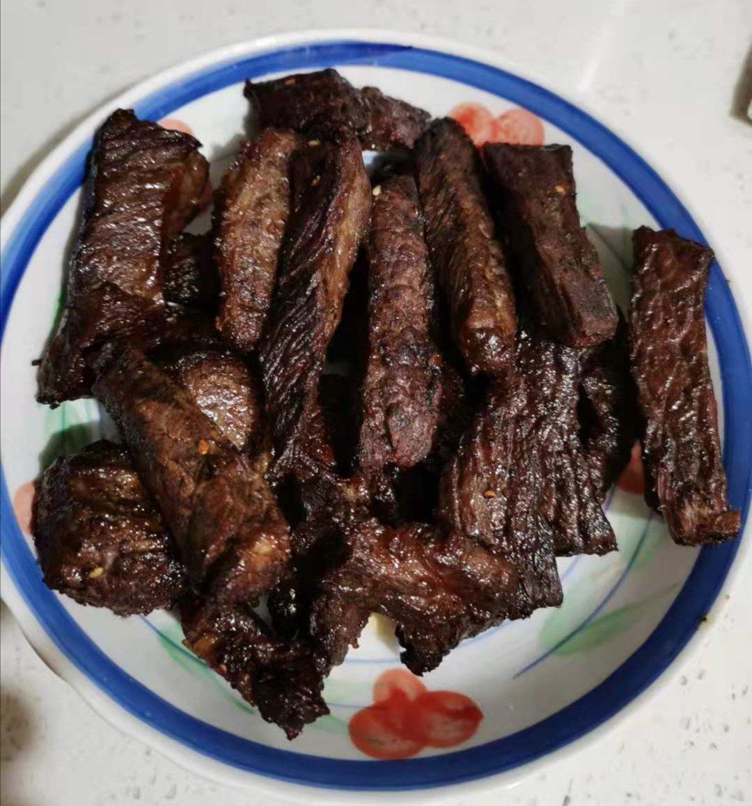 零失败的烤箱版生烤牛肉干