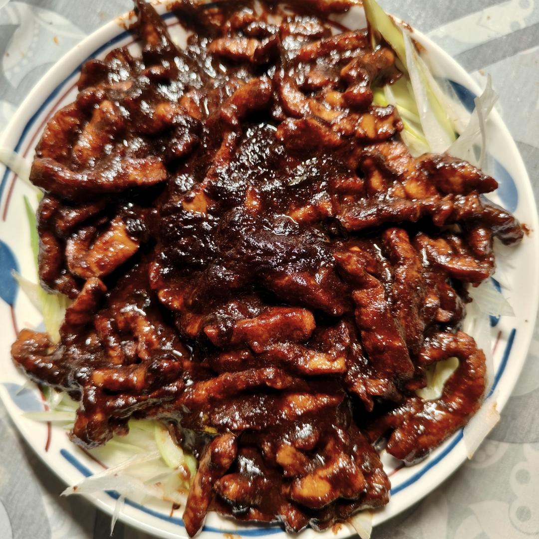 京酱肉丝