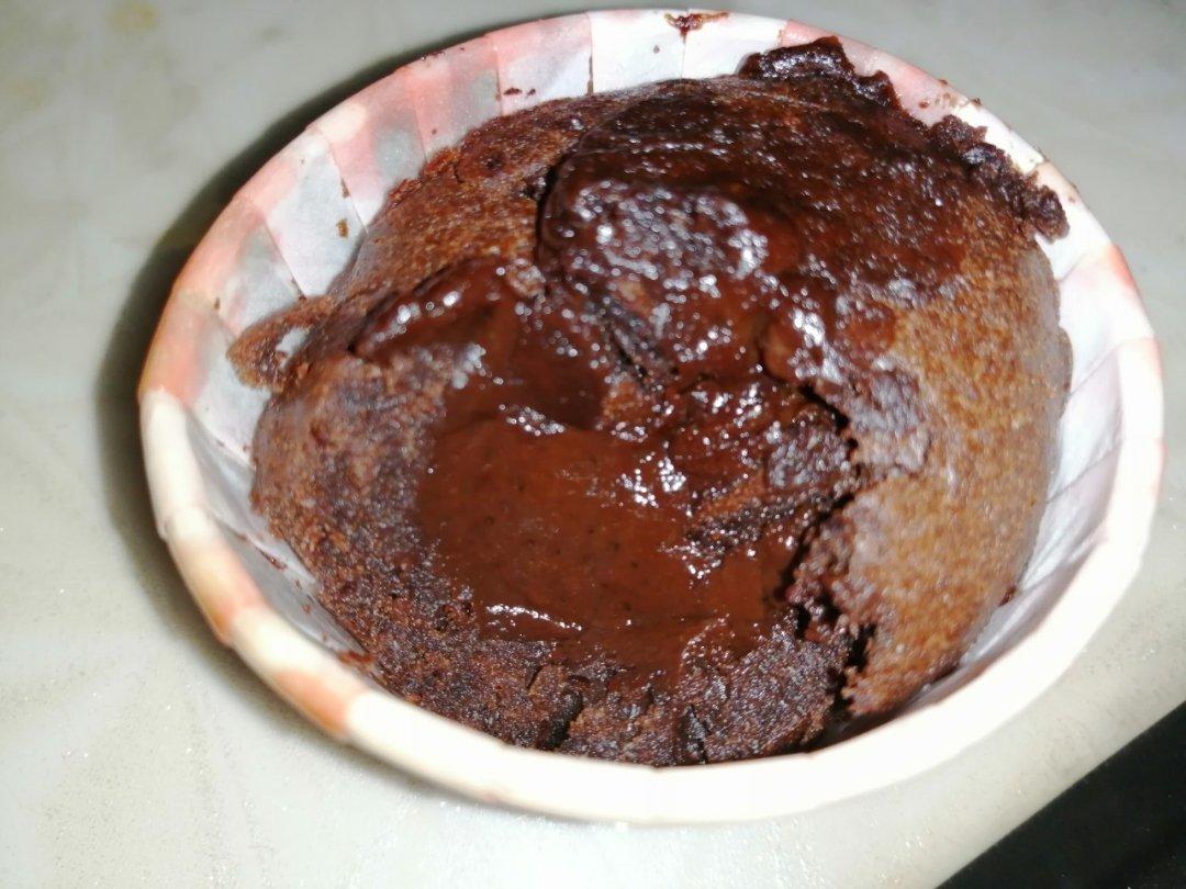 巧克力熔岩蛋糕(全图文超简单)