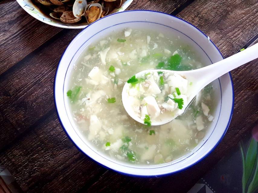 鲜美可口的——西湖牛肉羹