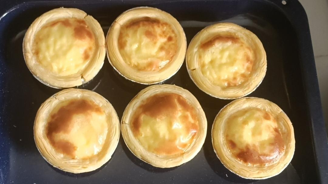 超嫩滑的葡式蛋挞(全蛋版)新手友好『秒杀KFC』