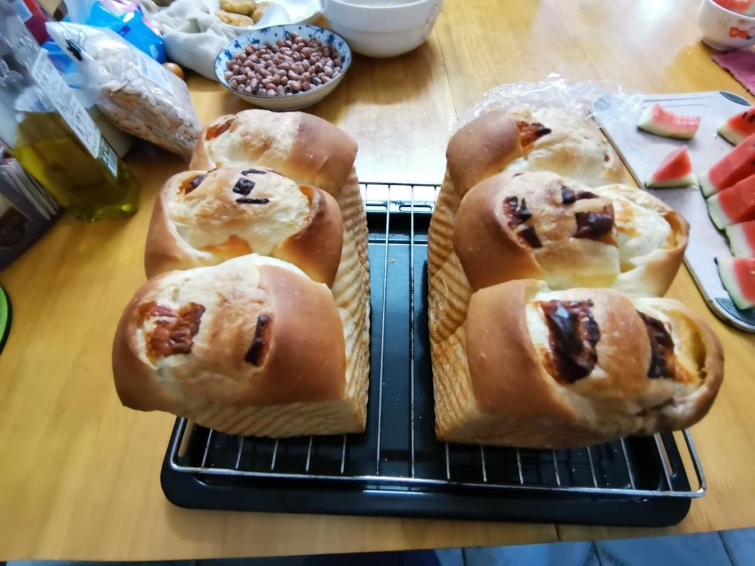 温柔咸香--奶盐小吐司