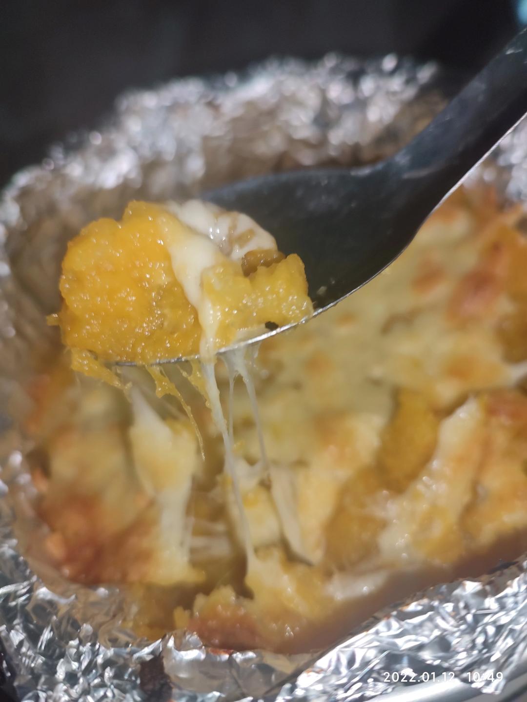 奶香芝士焗红薯