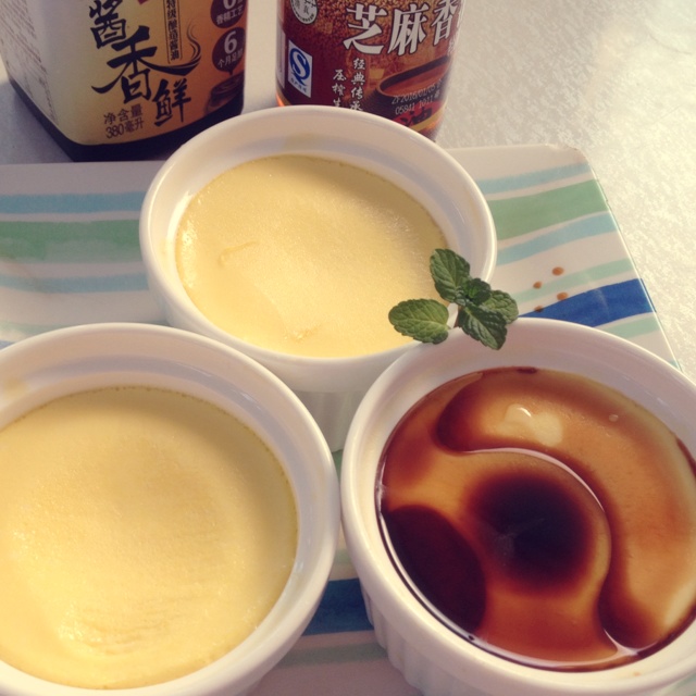 蒸蛋羹 Steamed Egg Pudding