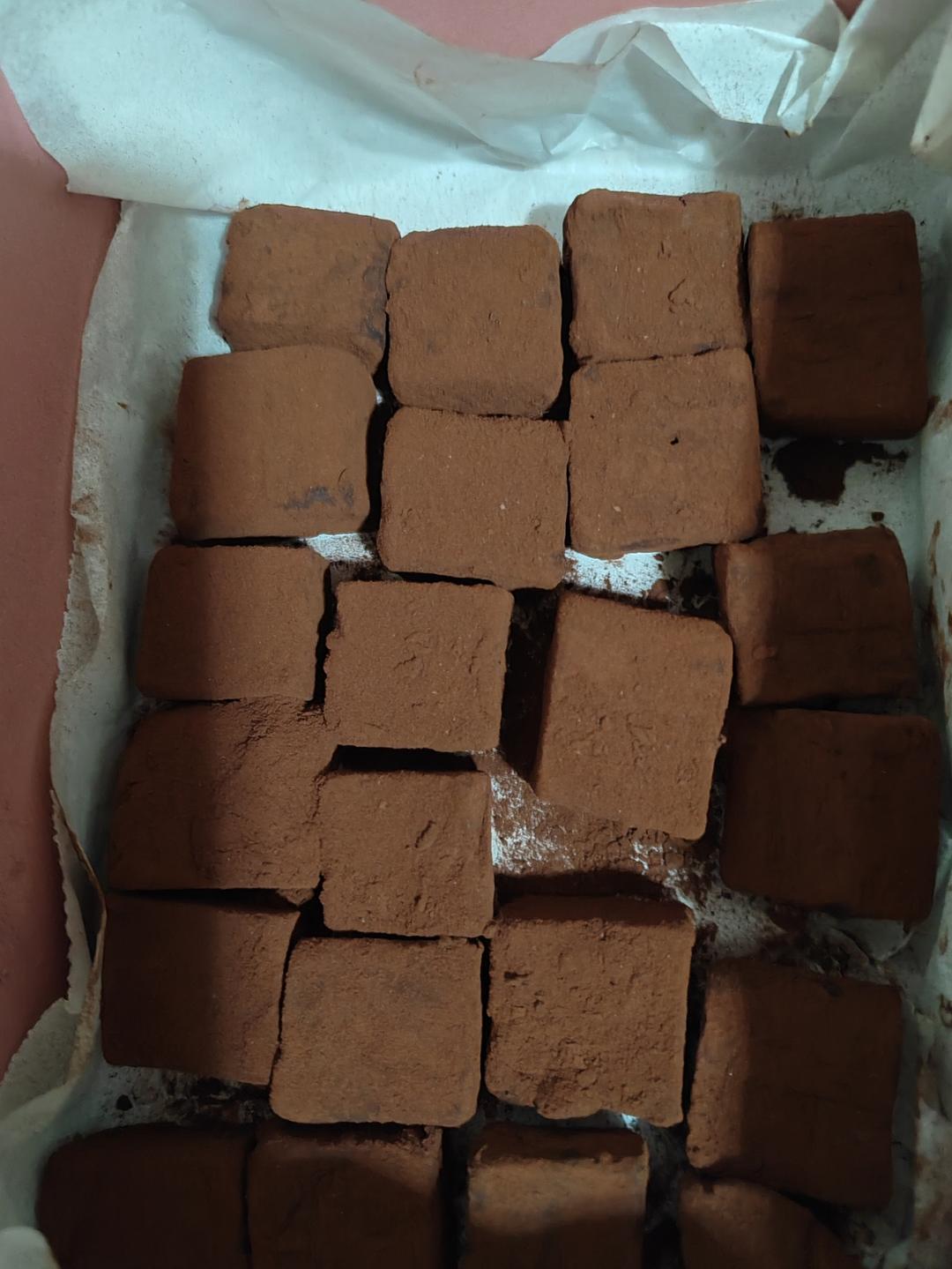 用可可粉做生巧