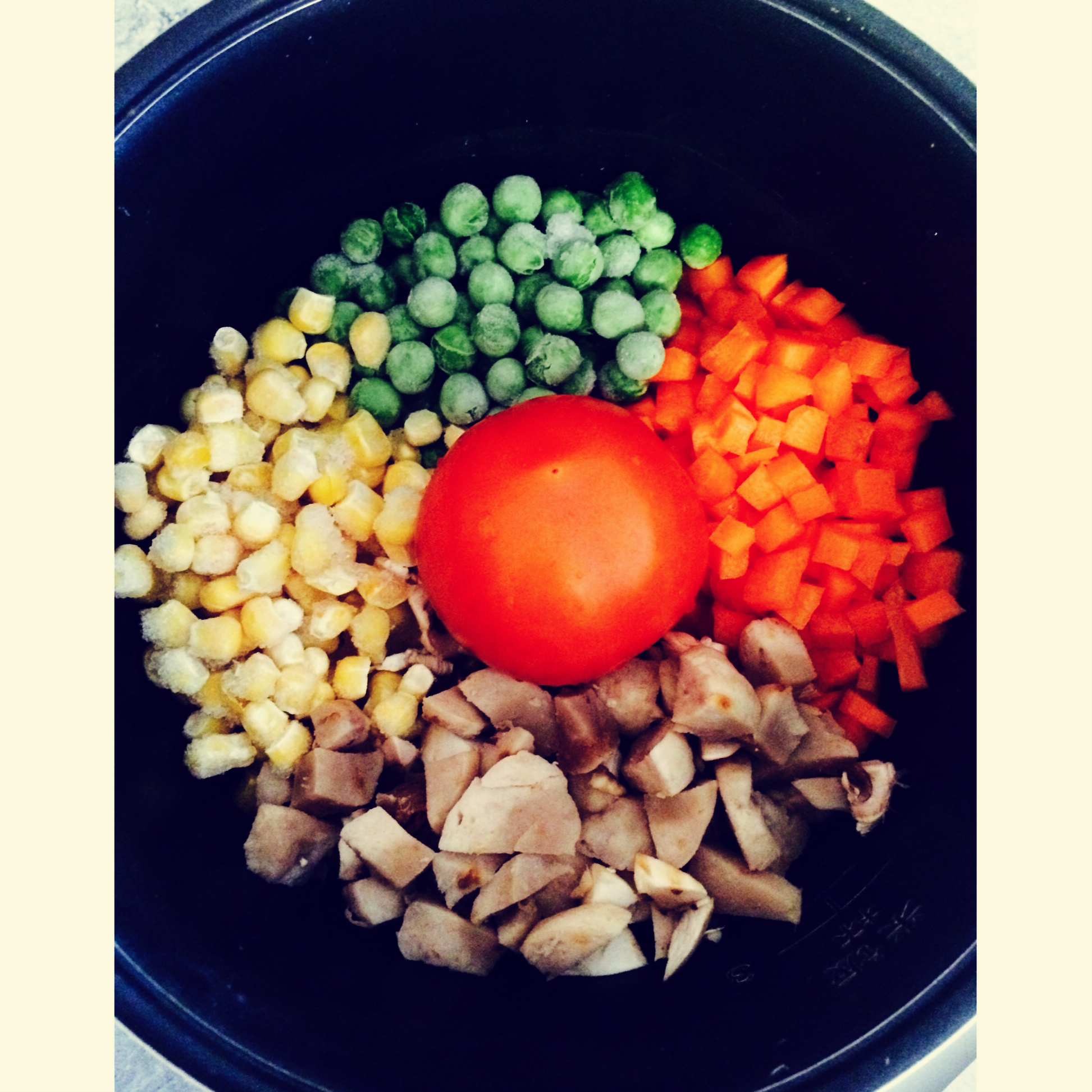 就是任性整个番茄饭豪华版