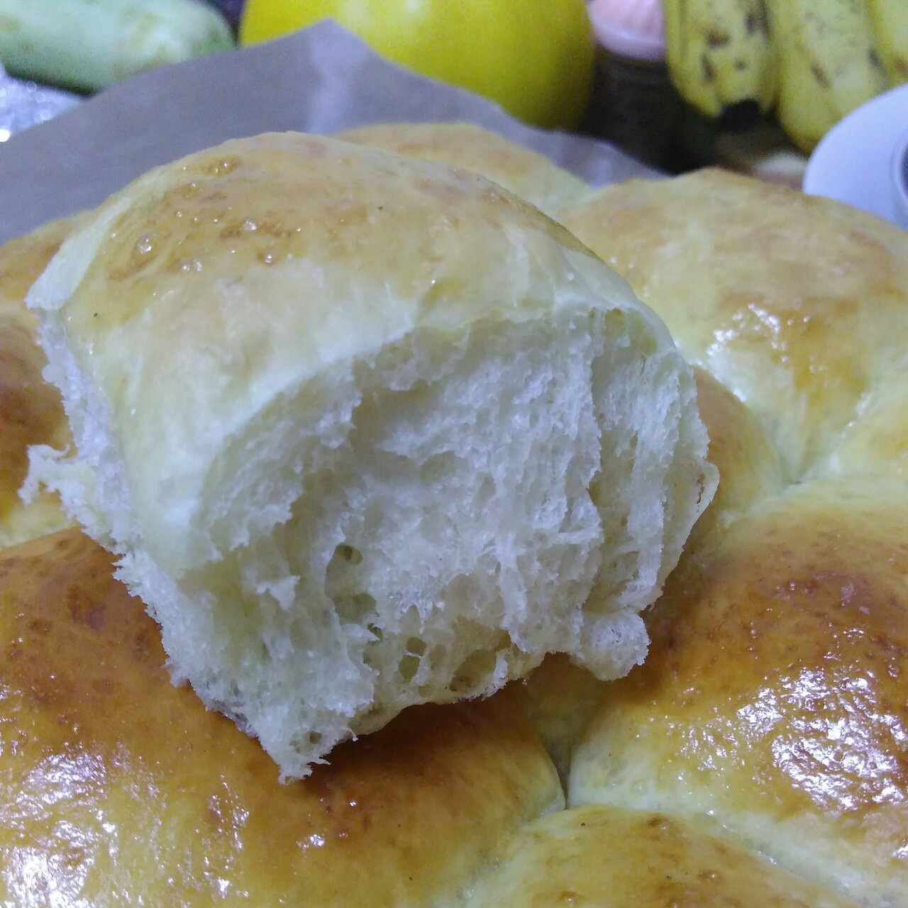 大人小孩都爱不释口的【蜂蜜牛奶小餐包】