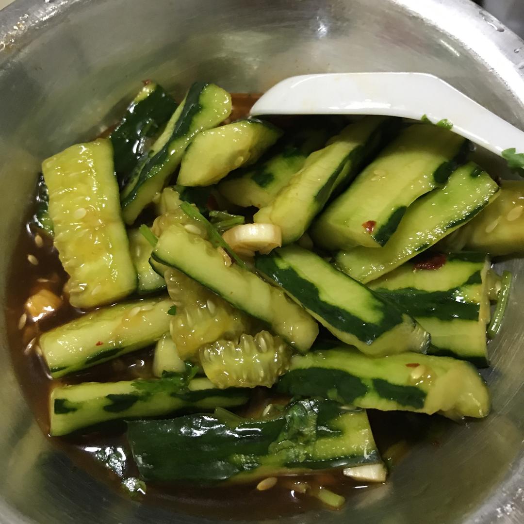 🔥5分钟快手-凉拌黄瓜，上桌秒没，爽口开胃