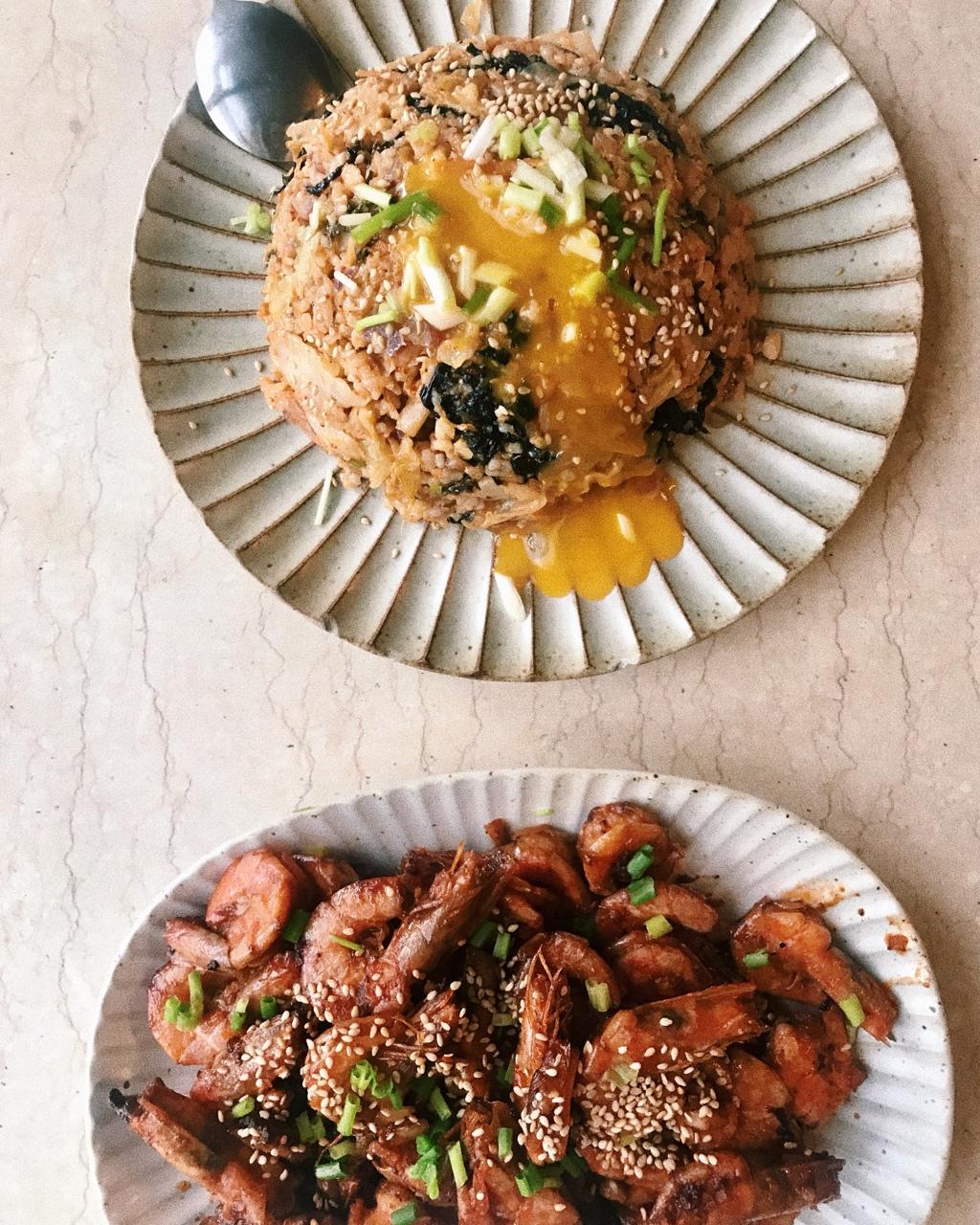 火山辣白菜炒饭🌋