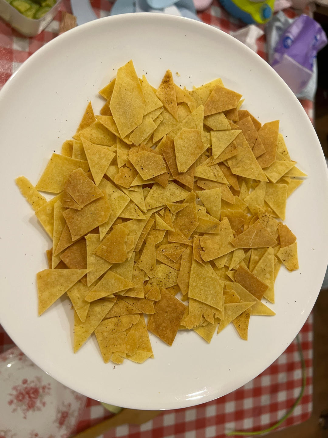 自制椒盐玉米片——非油炸烤箱版