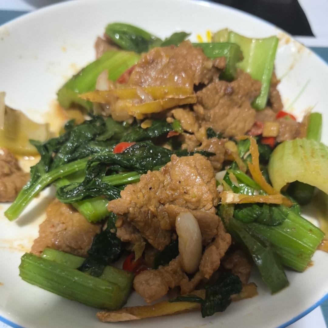 最佳CP——芹菜牛肉丝