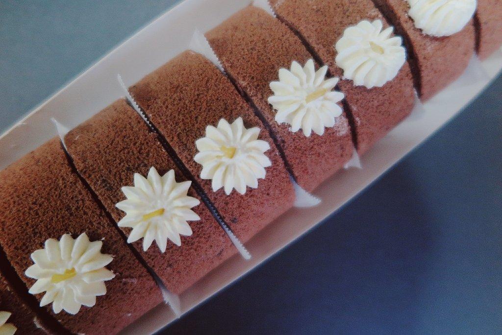 柔润巧克力戚风蛋糕卷