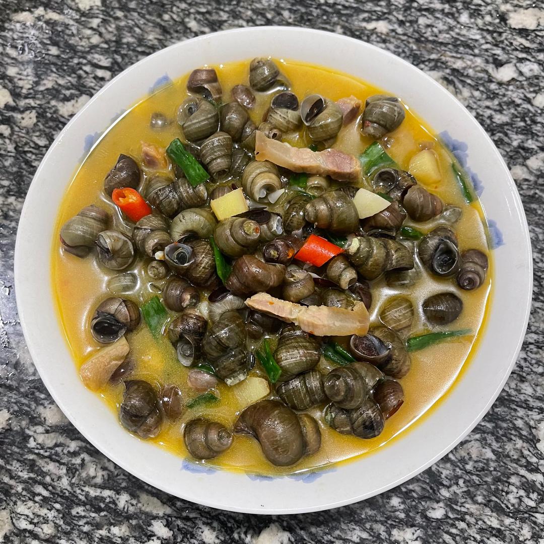 🔥金汤咸肉烧螺丝，汤汁非常鲜美的做法