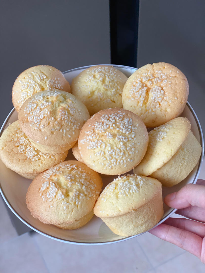 sophie727做的脆皮老式鸡蛋糕