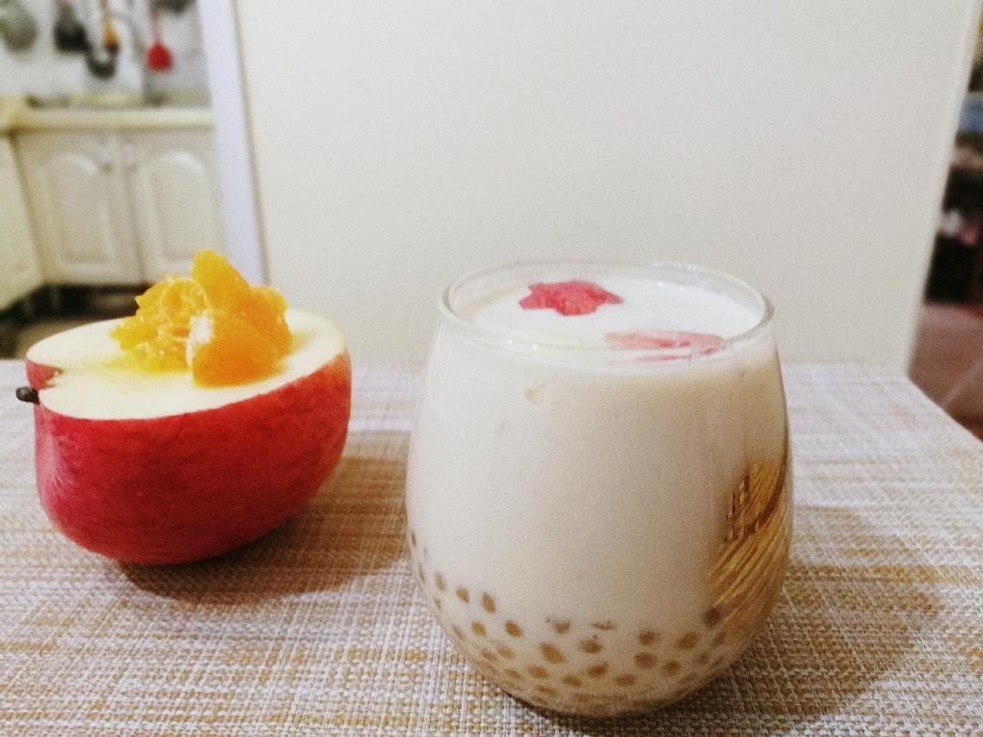 奶茶西米露的做法