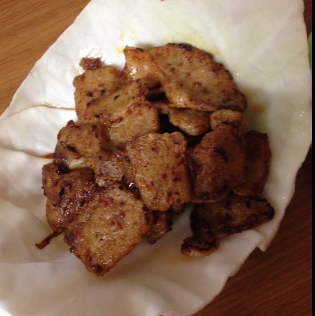 干煎五花肉