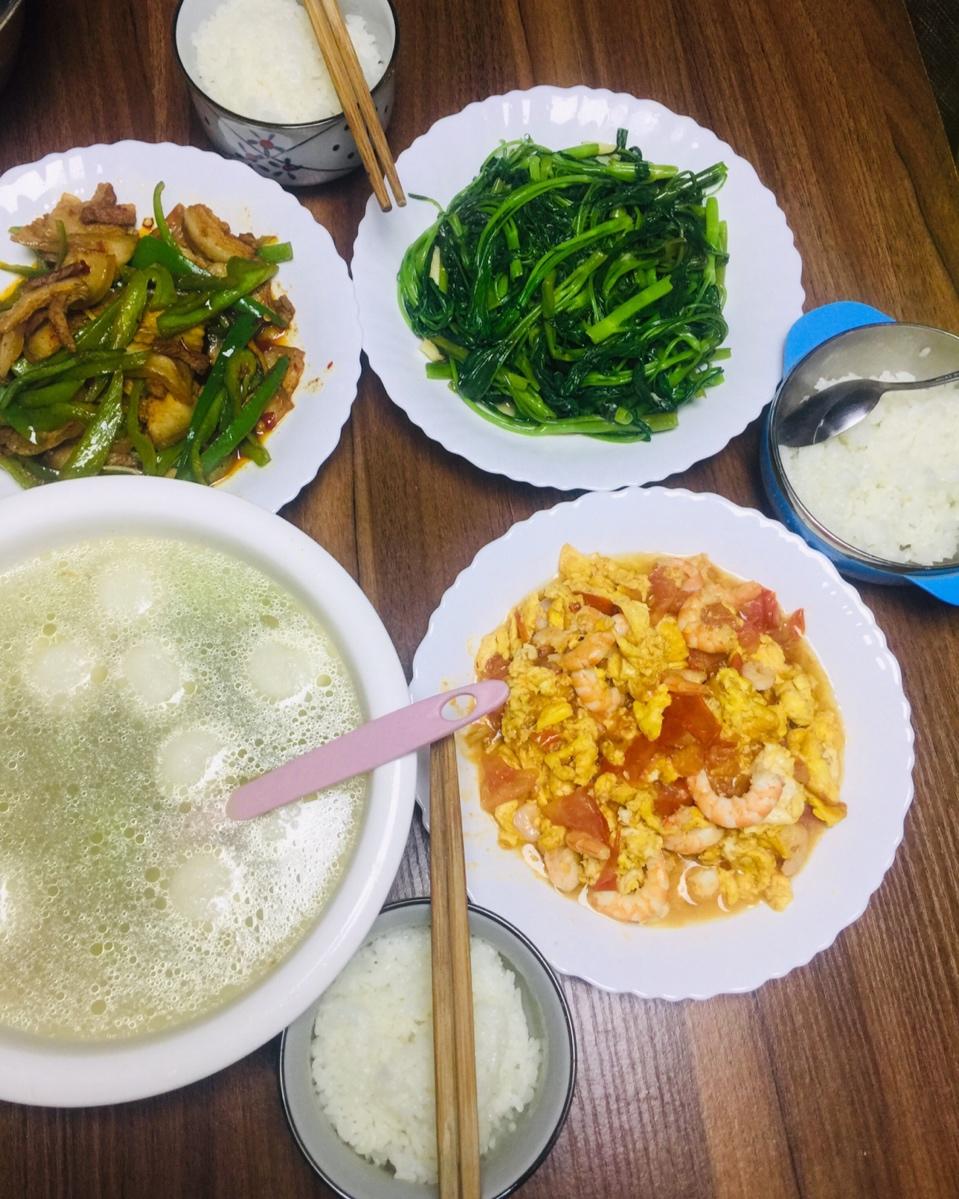 晚餐纪录