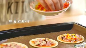 香酥饺子皮披萨 宝宝辅食达人的做法 步骤7
