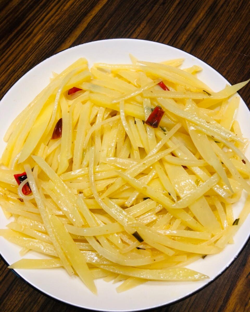 醋溜土豆丝