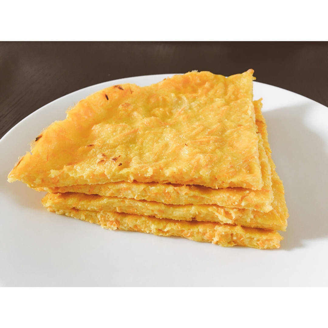 胡萝卜鸡蛋饼