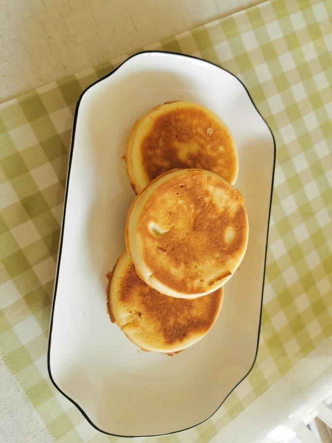 蜜豆车轮饼，甜蜜绵长