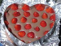 草莓巧克力慕斯蛋糕的做法 步骤5