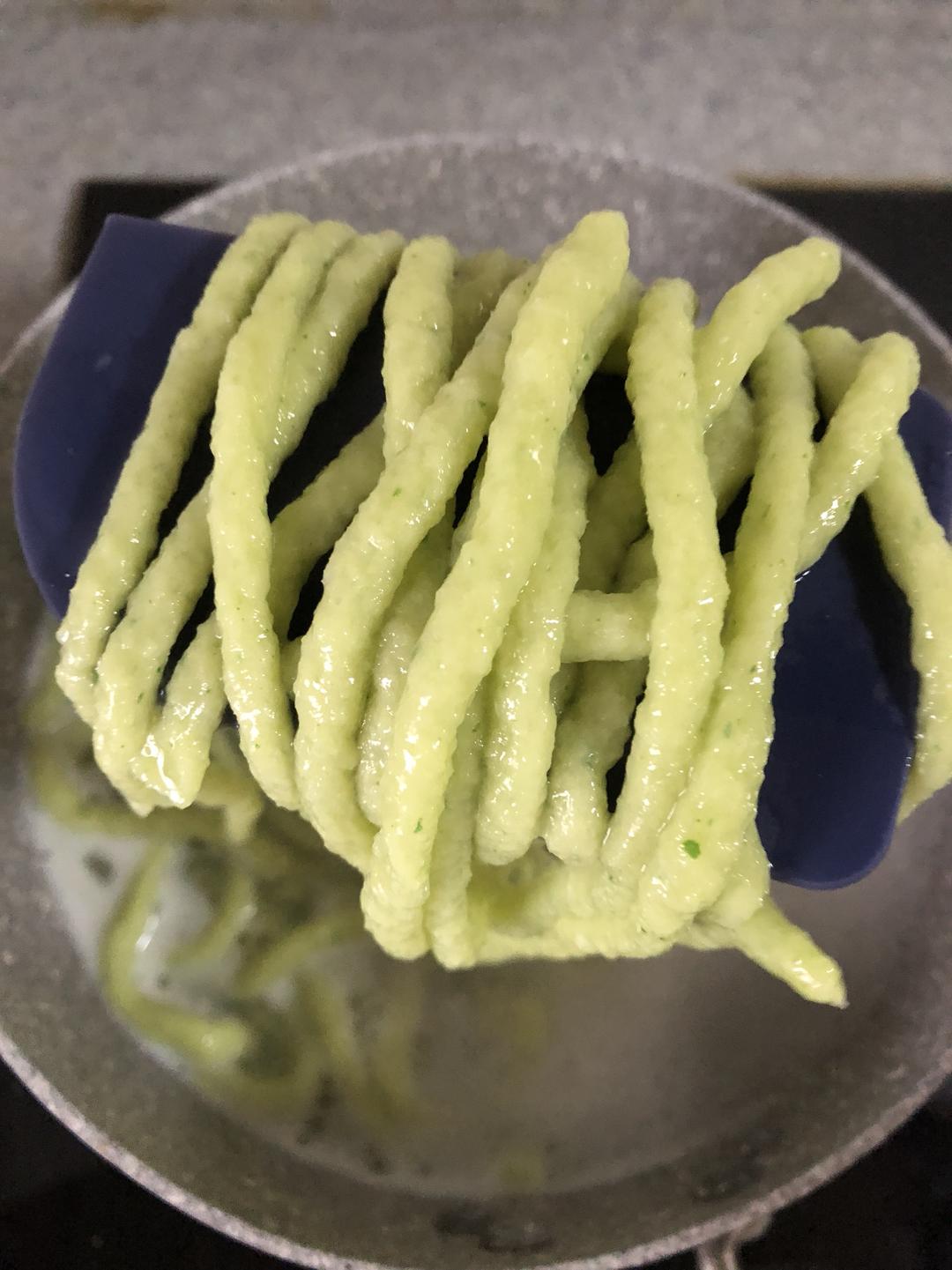 鳕鱼蔬菜面线