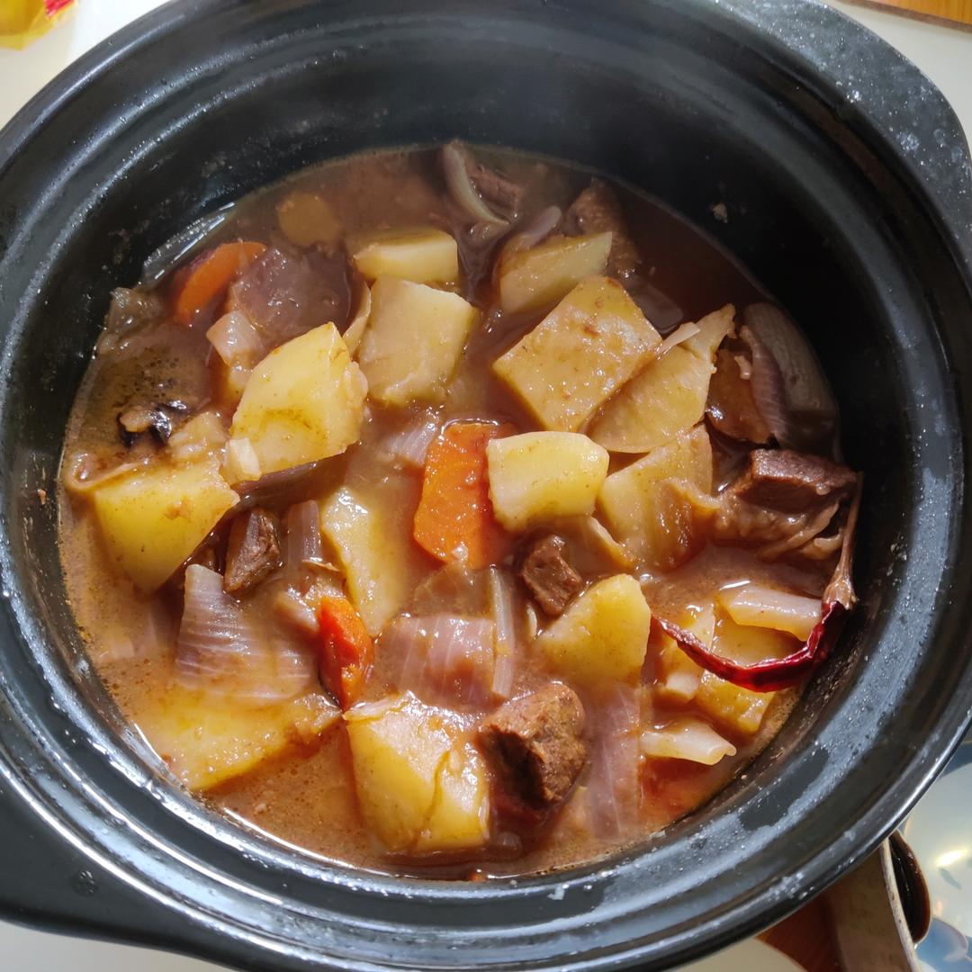 番茄土豆炖牛腩