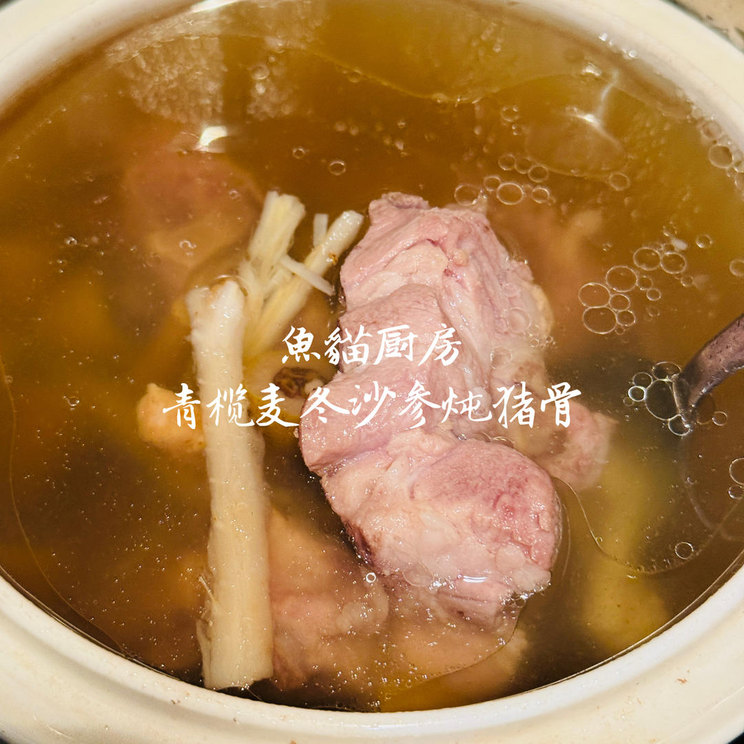 🐖青榄麦冬沙参炖瘦肉🐖—秋冬广式炖汤❗️清咽利喉❗️喉咙好舒服❗️