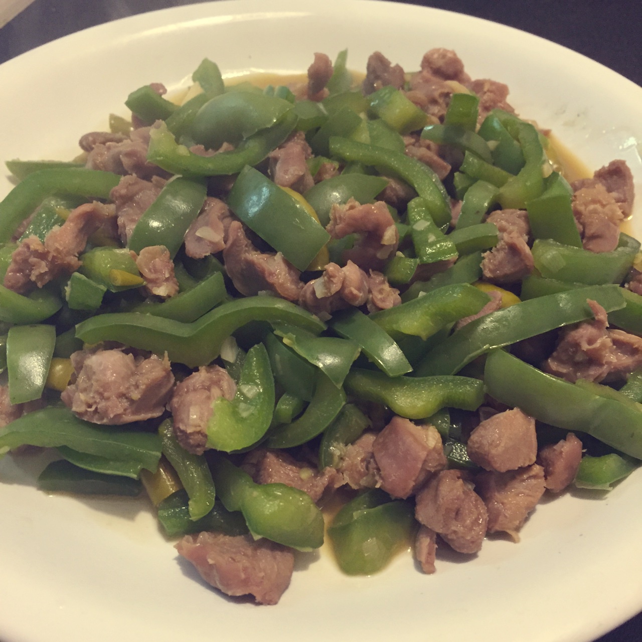 小米椒爆鸡胗