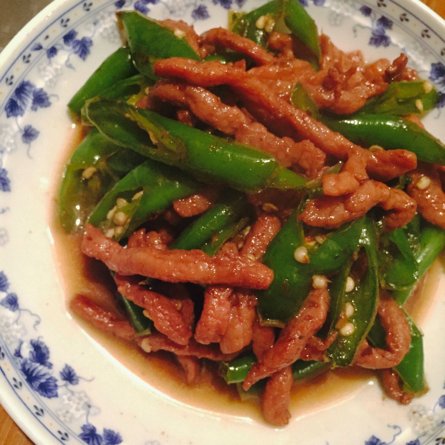 杭椒牛柳