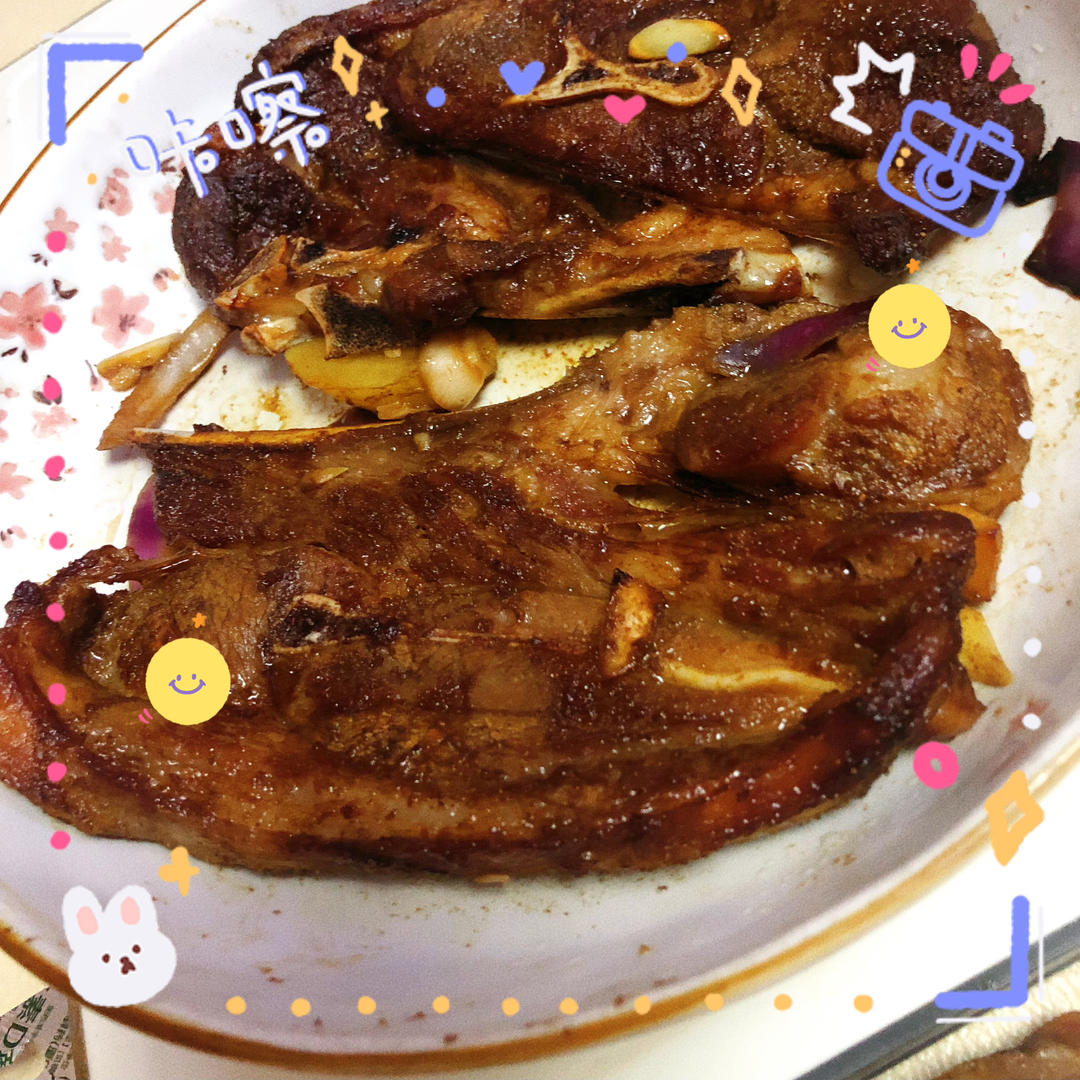 超好吃的烤羊排烤箱版