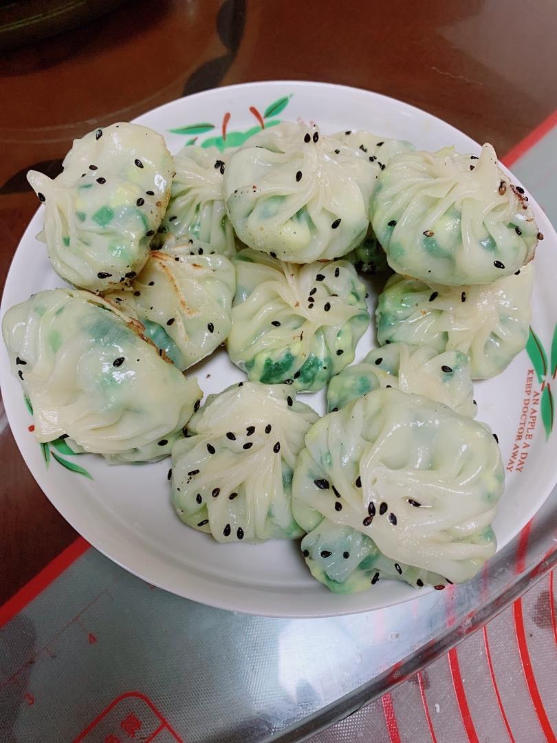 饺子皮版生煎包