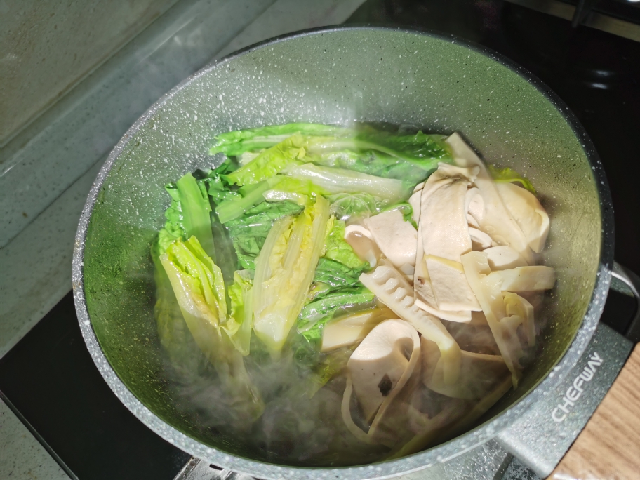 一锅到底系列-原味煮菜的做法 步骤8