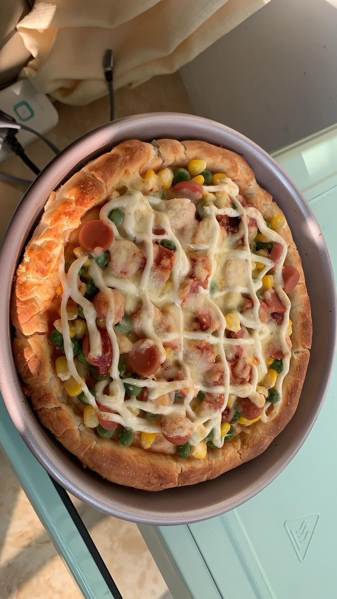 8寸披萨饼皮做法（🉑️厚🉑️薄，🉑️脆🉑️软）4张