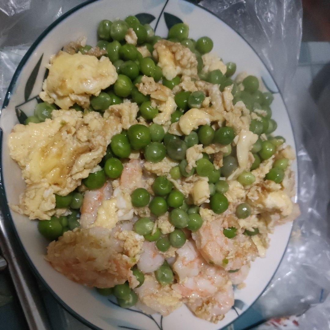 低脂豌豆虾仁滑蛋