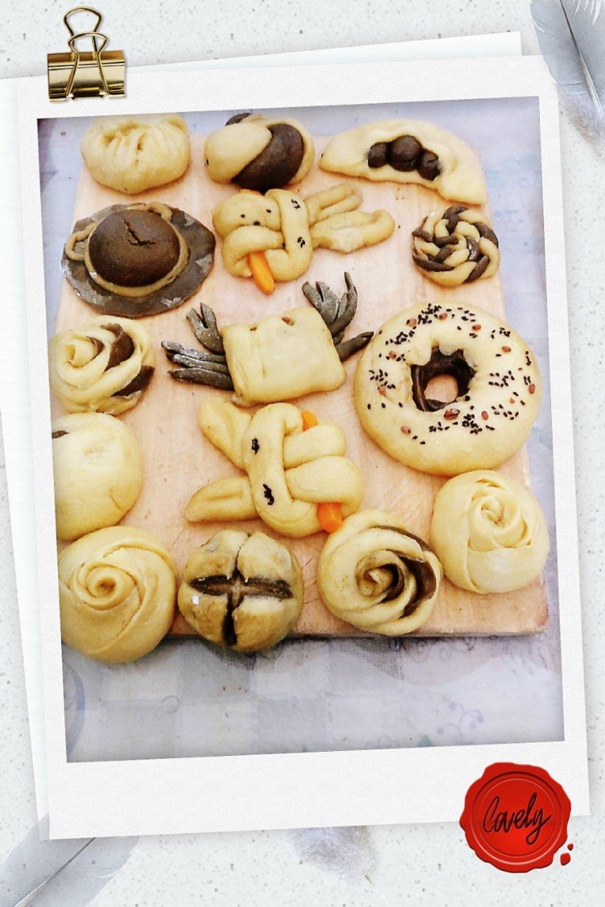 胡萝卜花式馒头