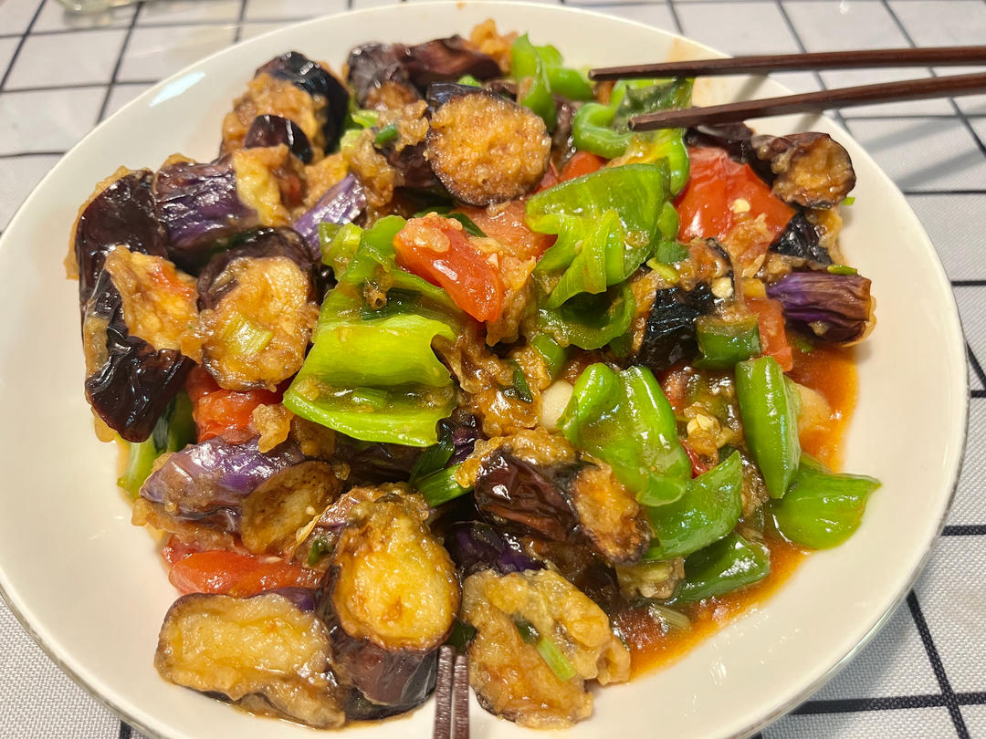 比饭馆好吃的烧茄子